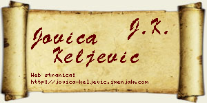 Jovica Keljević vizit kartica
